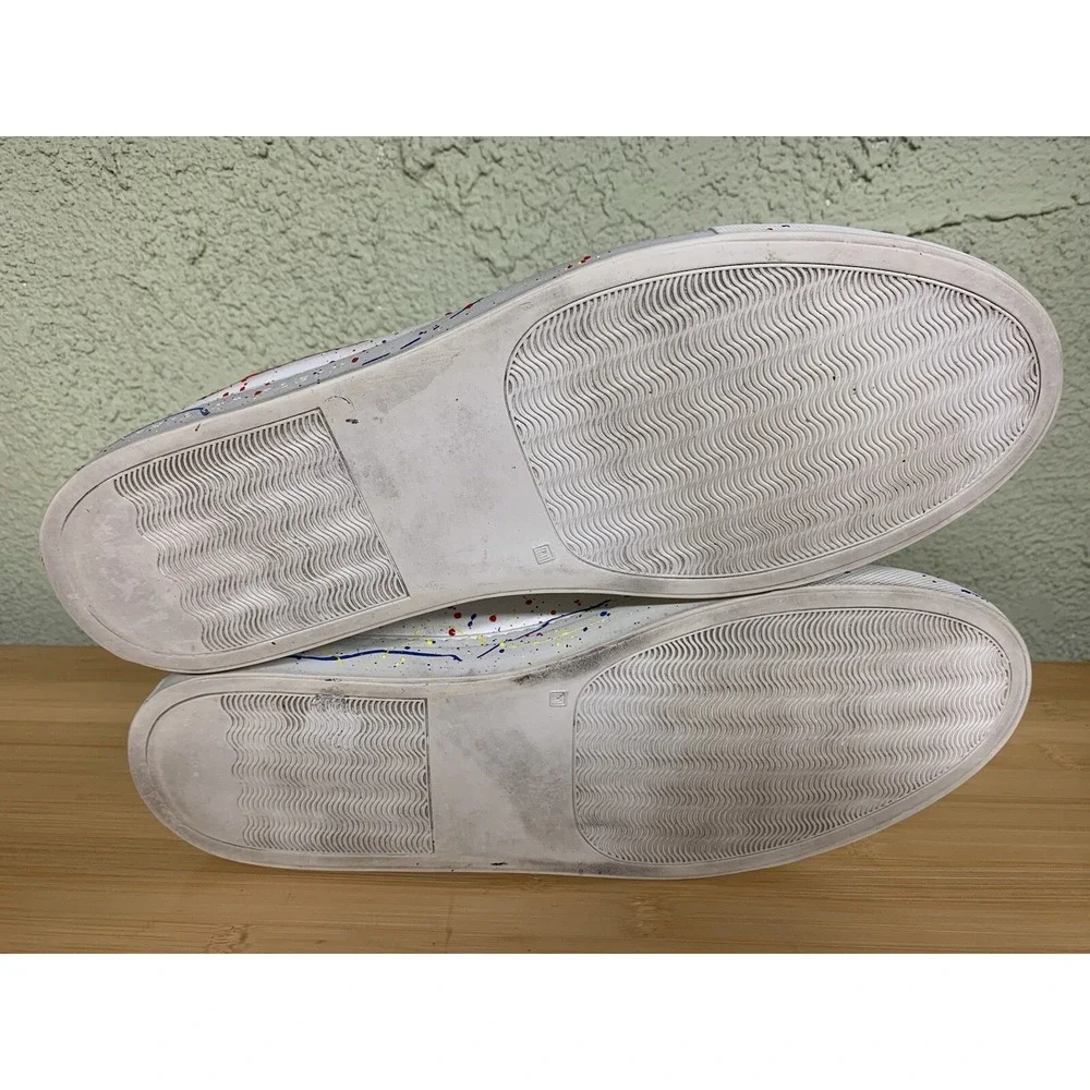 RARE 🚀 Philipp Plein Splatter Paint Sneakers Fashion‎ Sneakers